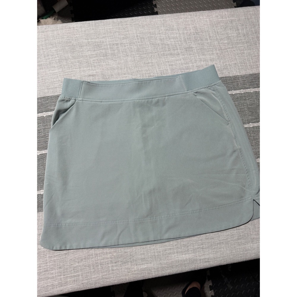 32 Degrees Cool Womens Athletic Skort Sage Green‎ Pockets Large